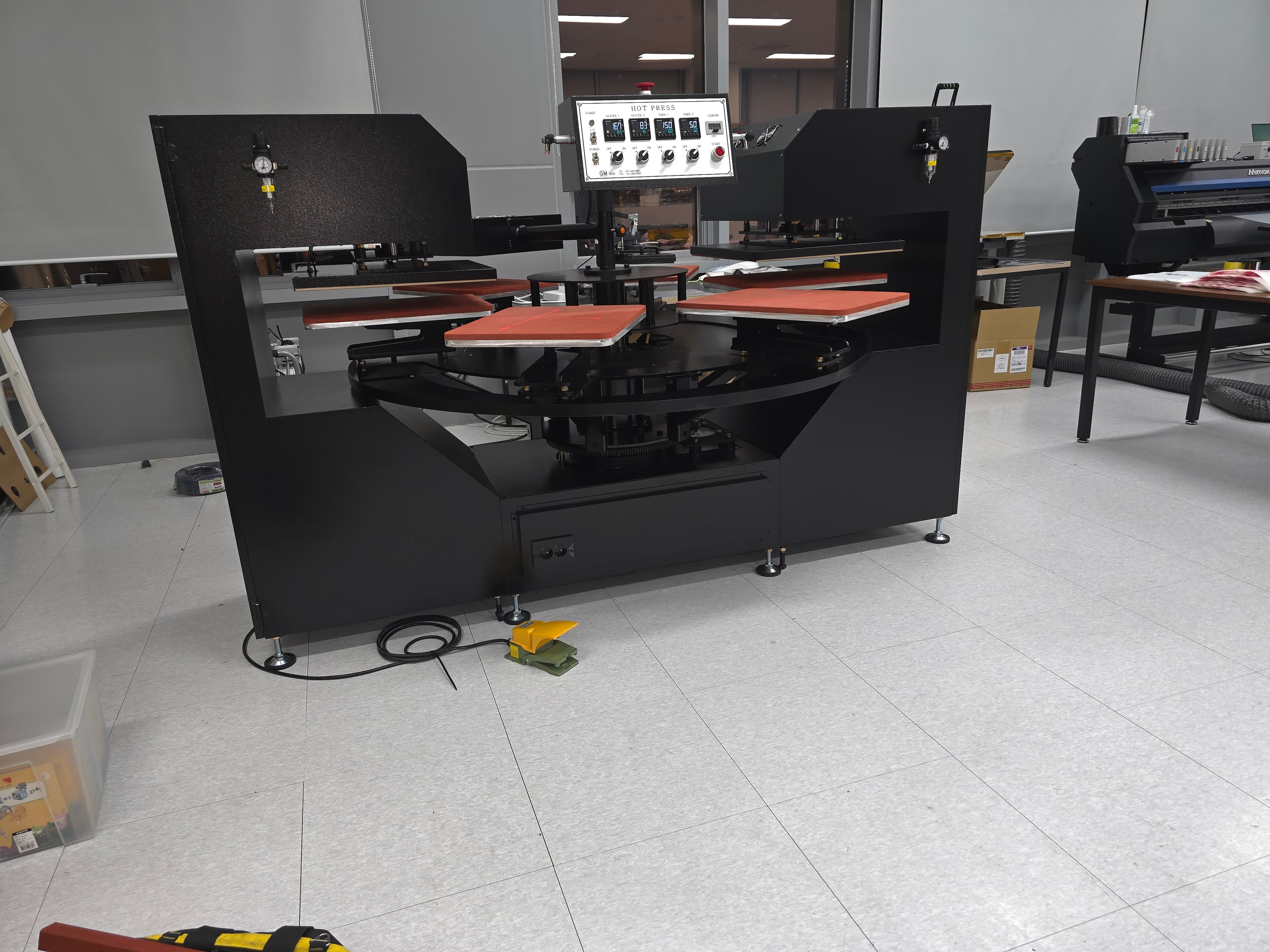 듀얼 로타리 전사 프레스 thumbnail 3